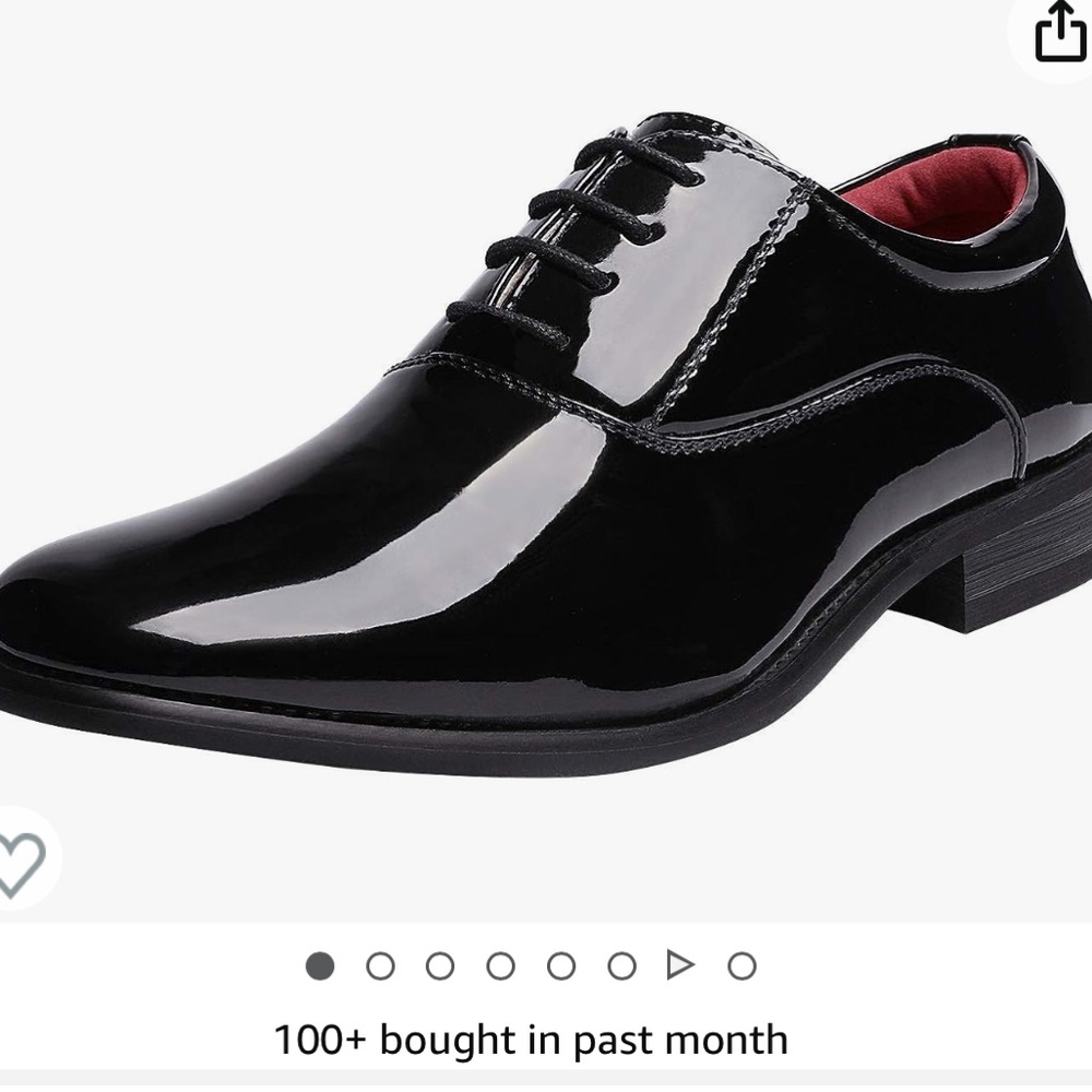 Men’s Classic Lace Up Oxford Formal Shoes